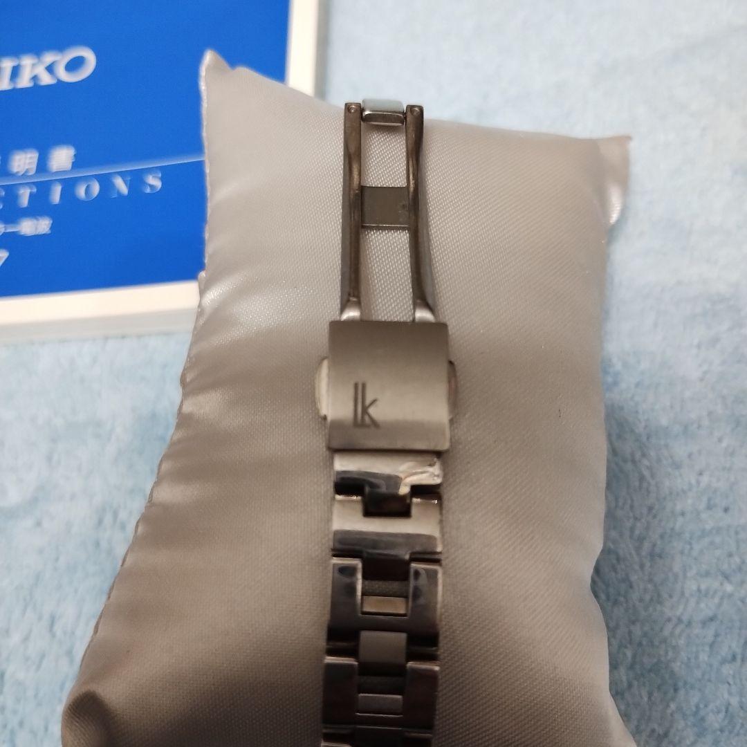 未使用級！セイコーSEIKOルキアLUKIA純チタン定価75900円