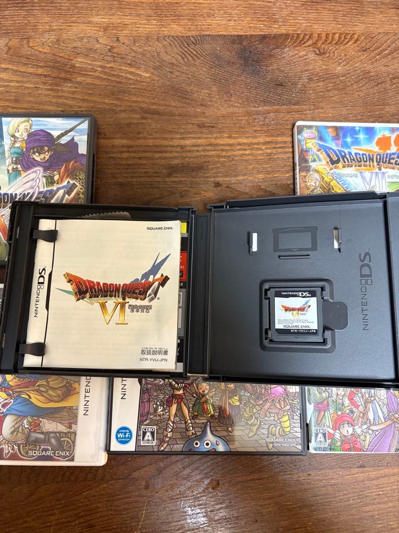 ドラゴンクエストシリーズ ソフト6本セット