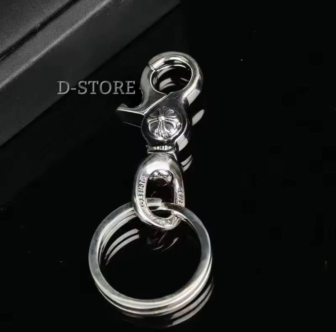 クロス キーチェーン キーリング シルバー925 ショートクラシック ダガー