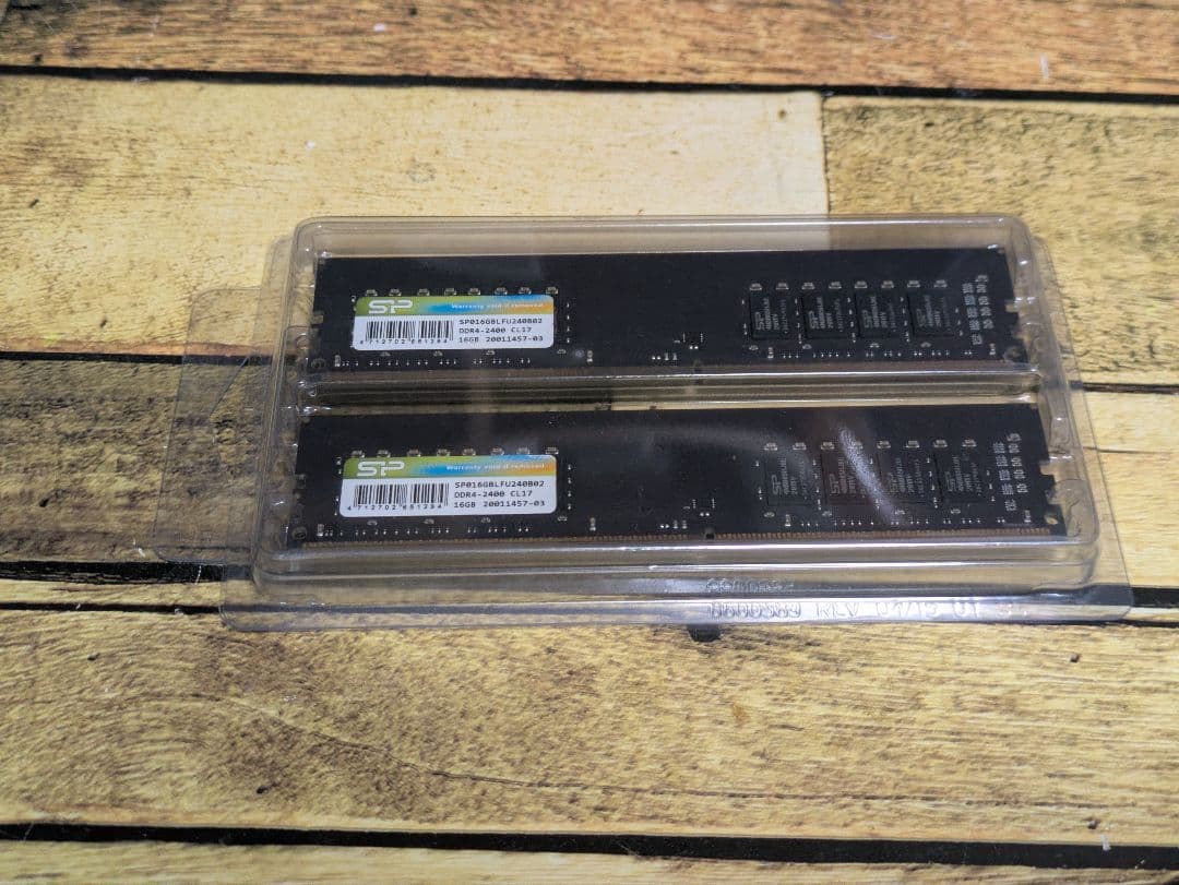 d*f様 SP DDR4 16GB メモリ 2400MHz 2枚 合計32GB