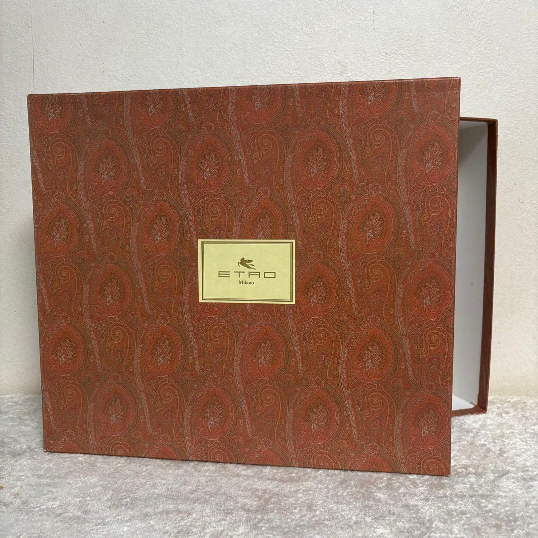 【お値下げ！専用箱&袋付】エトロ/ETROミニボストンバッグ ペイズリー 南京錠