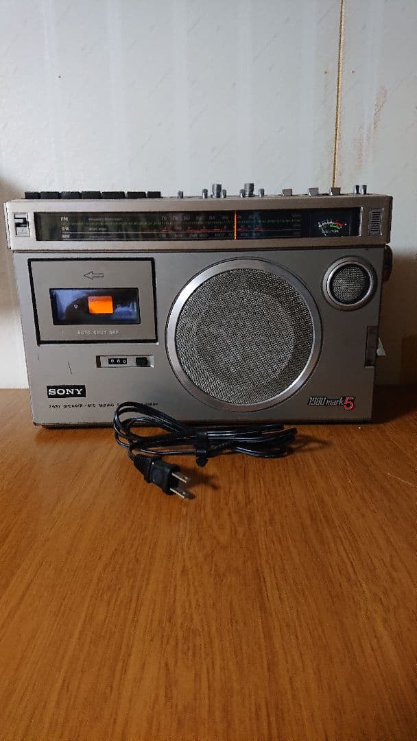SONY CF‐1980v mark 5 ラジカセ