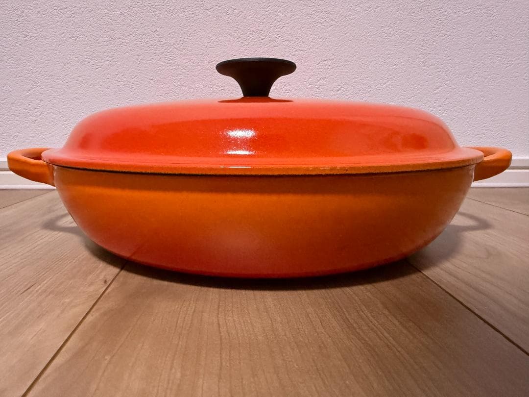 Le Creuset 両手鍋 26 オレンジ