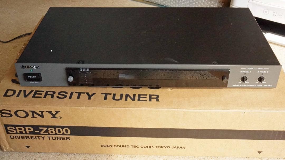 SONY 800MHz帯　ダイバシティチュナー SRP-Z800 　完動・美品