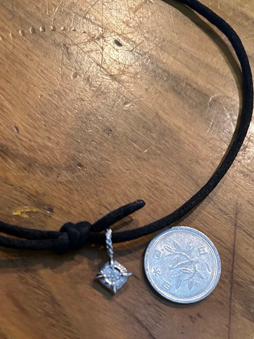 sjx ホワイトゴールドネックレストップ