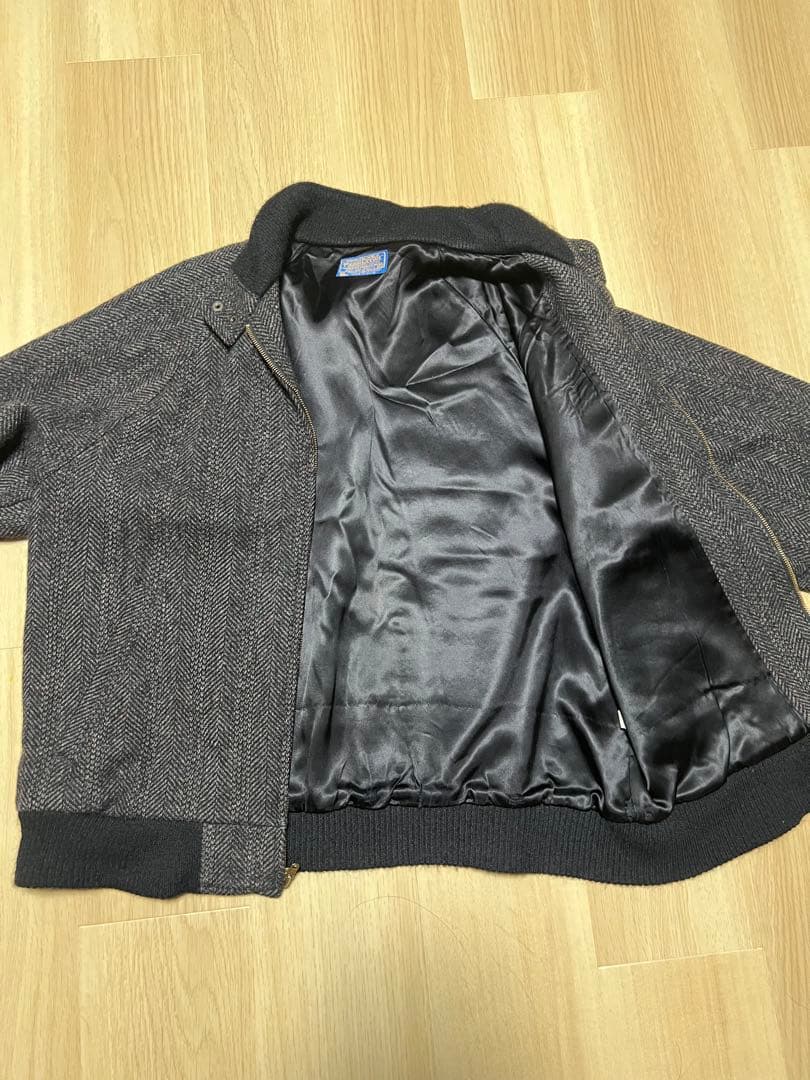 USA 70s PENDLETON ハリントンジャケット ウール ブルゾン G9