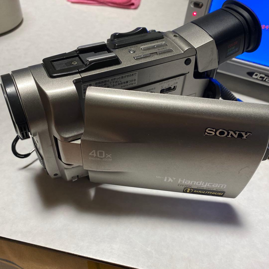 SONY miniDV HANDYCAM DCR-TRV7 ⑨