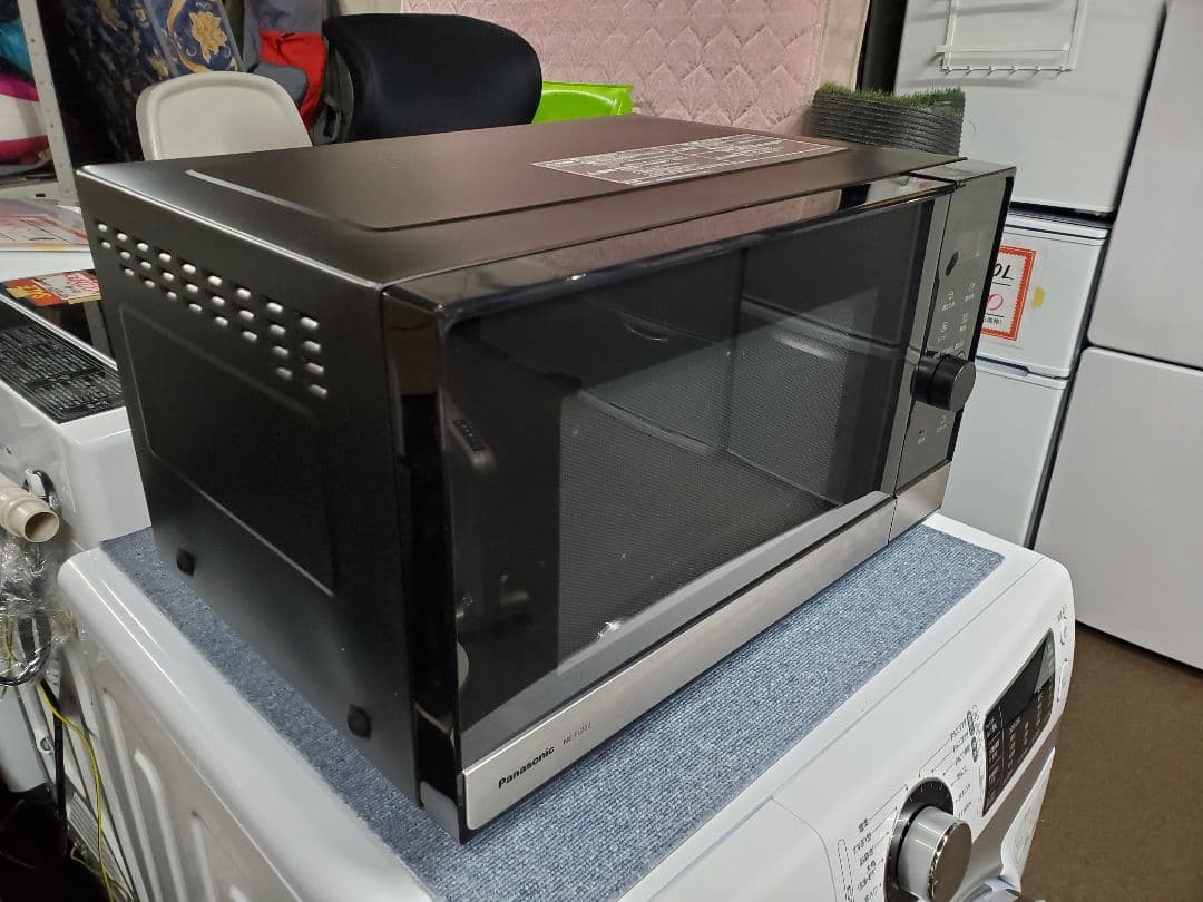 コンパクト単機能電子レンジ 黒