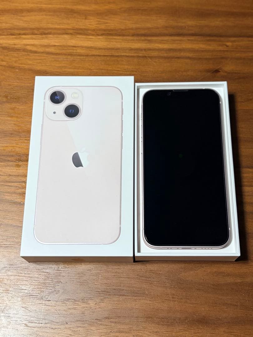 iPhone13mini ピンク 128GB SIMフリー バッテリー86%