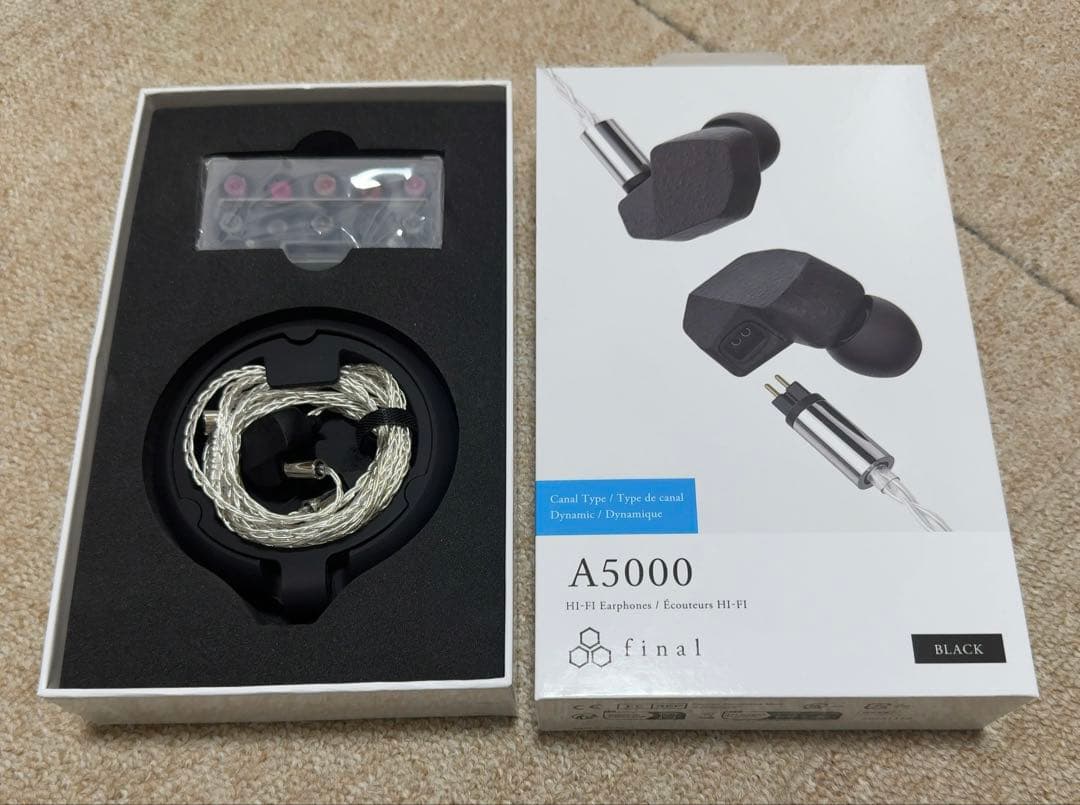 (新同) final A5000 有線イヤホン