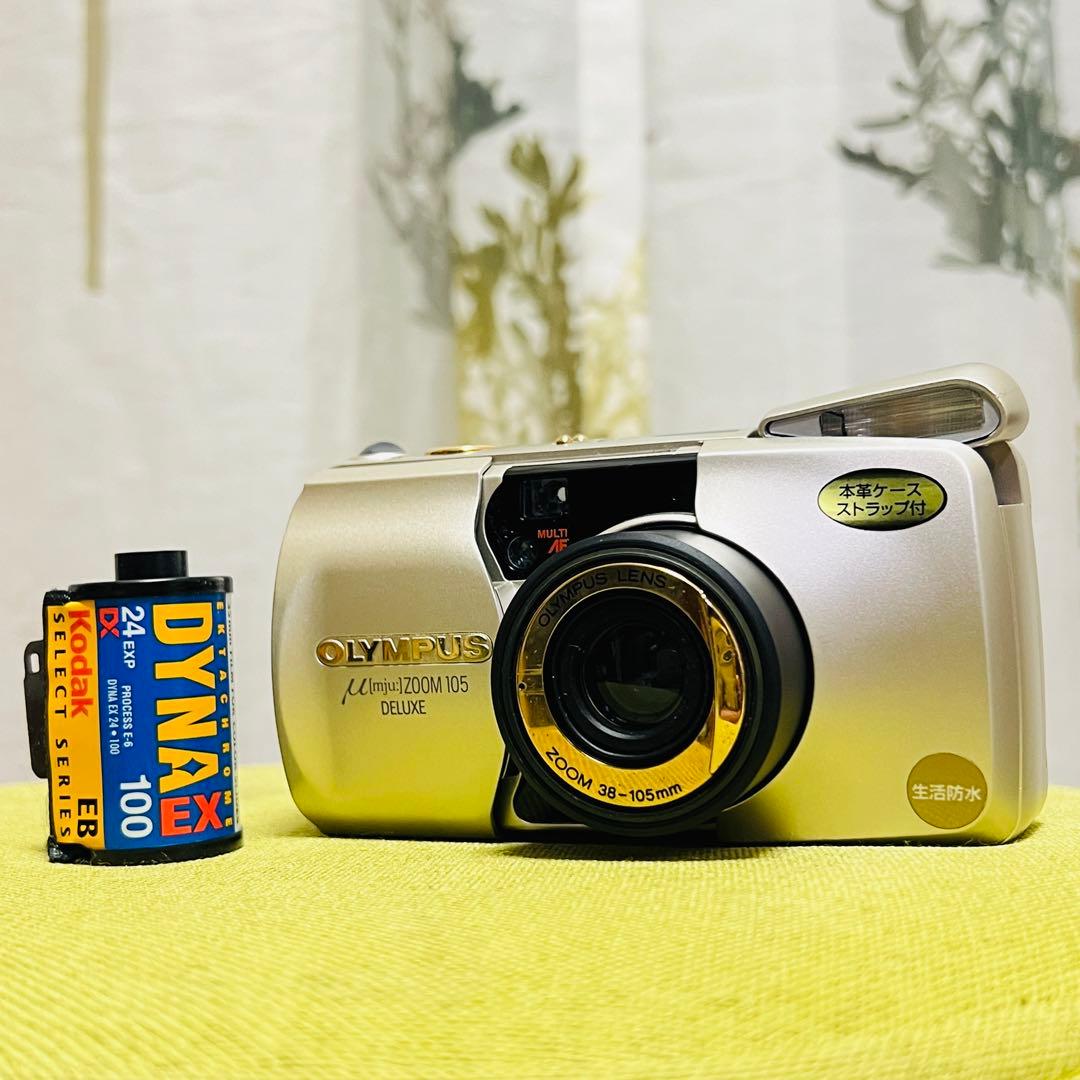 Olympus オリンパス μ mju ZOOM105 デラックス 完動品