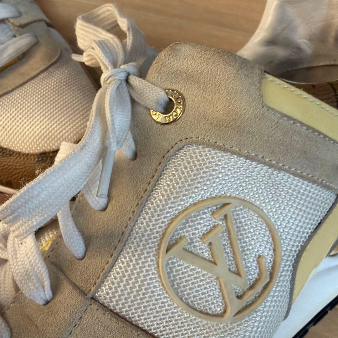 【希少✨】ルイヴィトン スニーカーランアウェイ モノグラム LVロゴ27cm相当