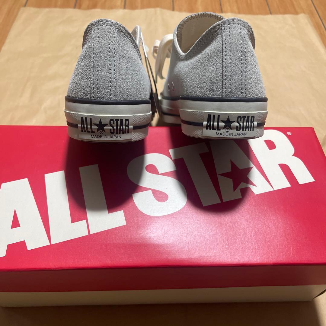 未使用品　コンバース オールスター　AS J OX グレー スニーカー