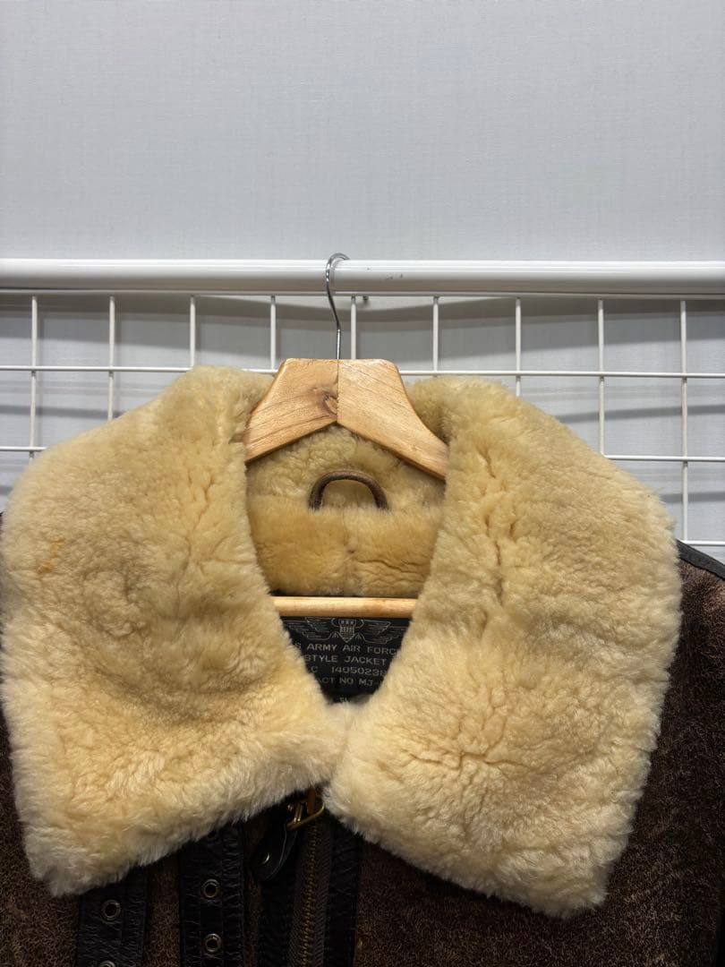 ［U.S ARMY B-3］ムートン フライトジャケット EL 2512-053