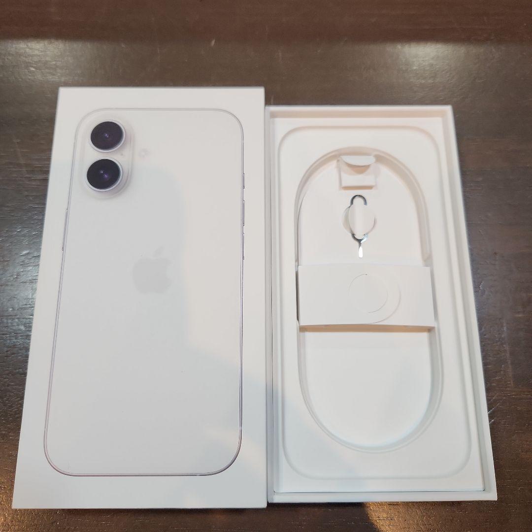 iPhone 16 ホワイト 本体256GB 極美品