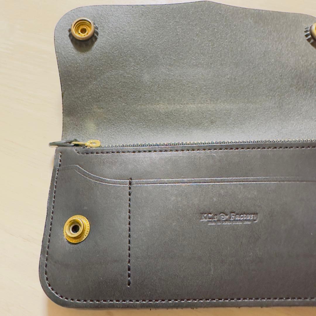 値下げ中 ☆ KC,s トラッカーウォレット 栃木レザー