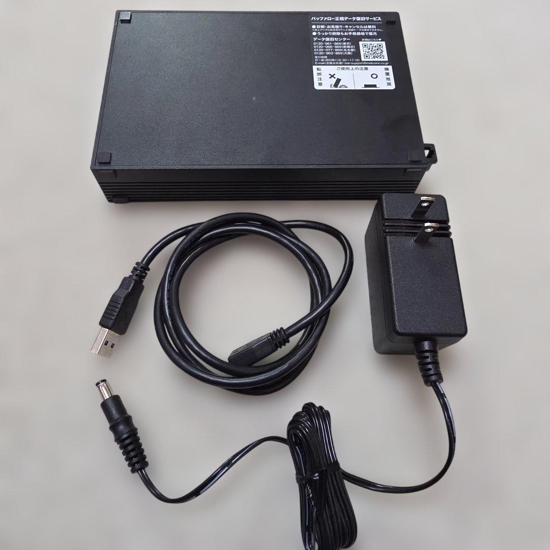 BUFFALO製 外付けHDD 6TB 日本製 完動品