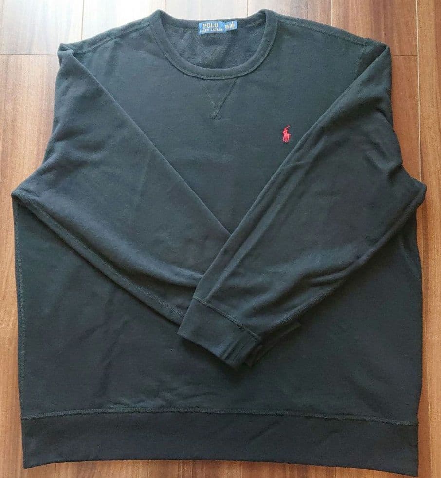 Polo Ralph Lauren スウェット ブラック XXL
