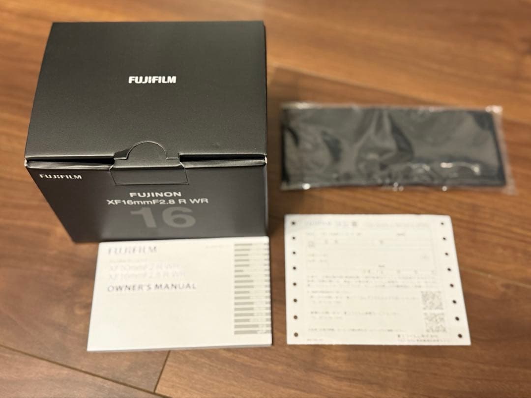 レンズ(ズーム) Fujifilm XF16mmF2.8 R WR