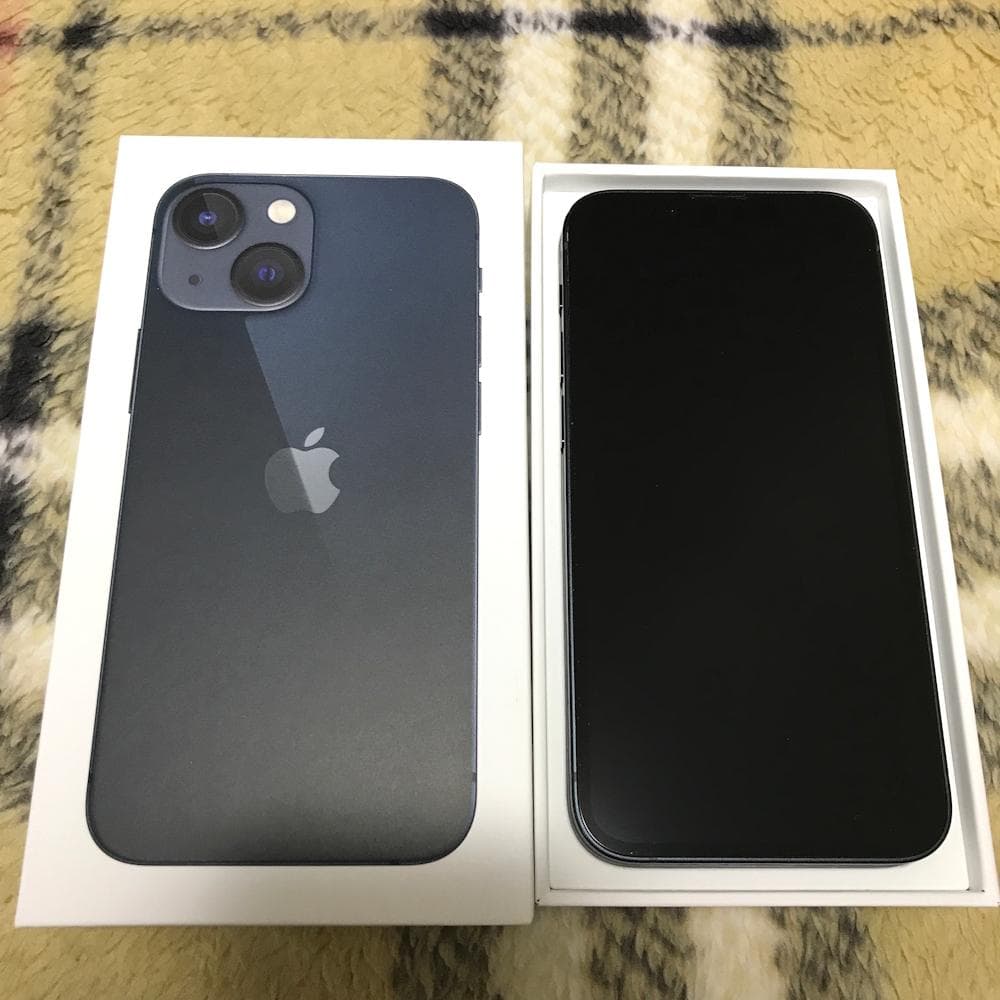 【美品】iPhone13 mini 128GB SIMフリー◆修理歴・不具合なし