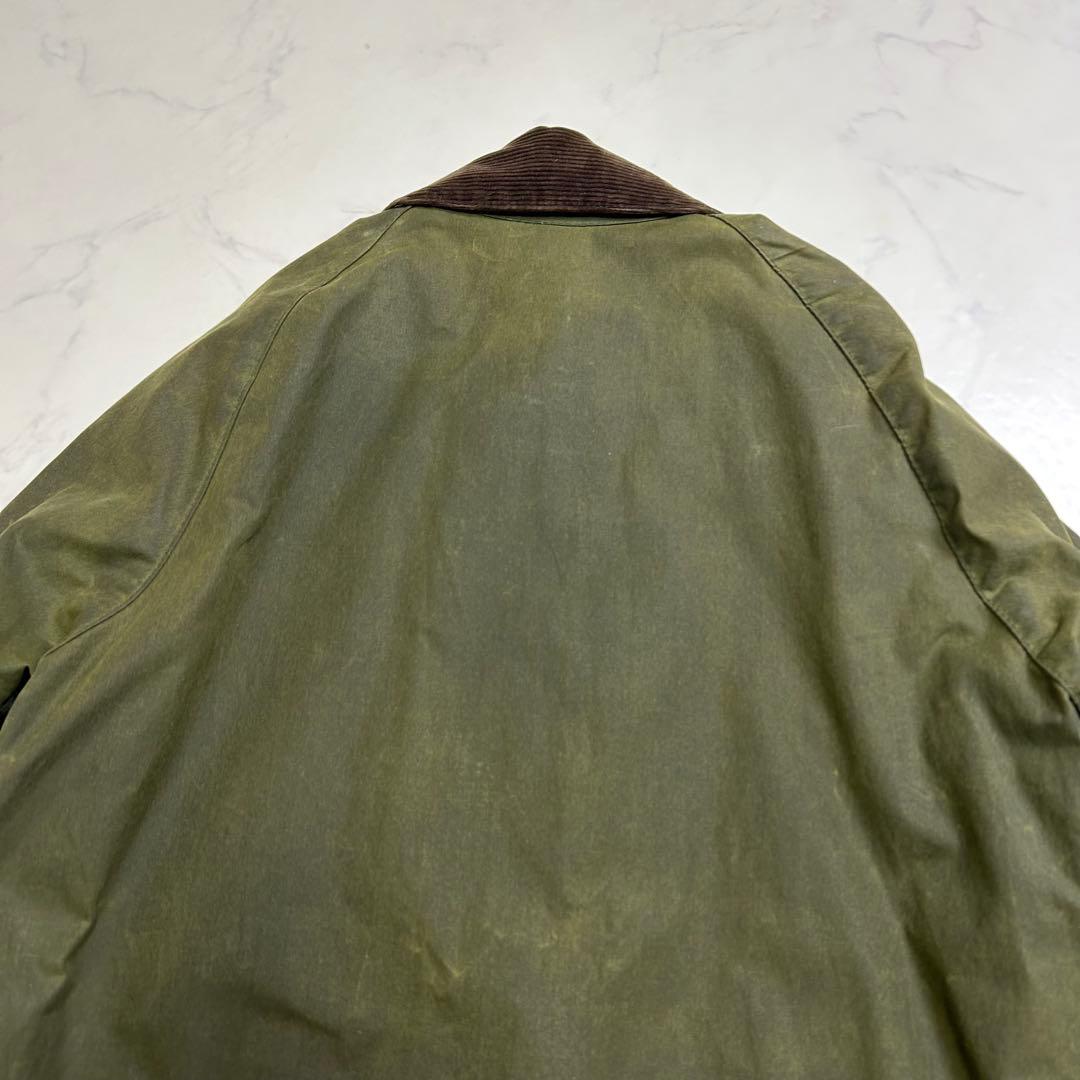 【88年製】BARBOUR BEDALE 4ポケット 旧3ワラント 36 セージ