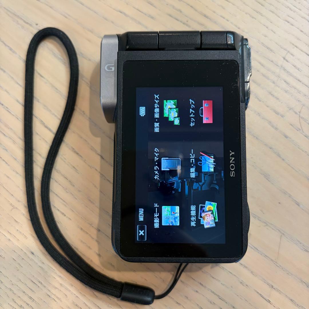 SONY 防水デジタルHDハンディカムHDR-GW77V バッテリー2個付