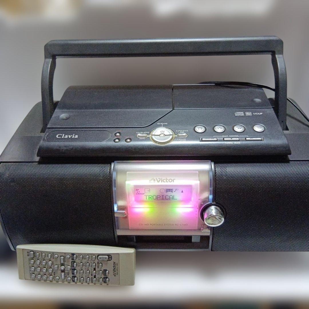Victor CD・MDポータブルシステム RC-L1MDキャサリン