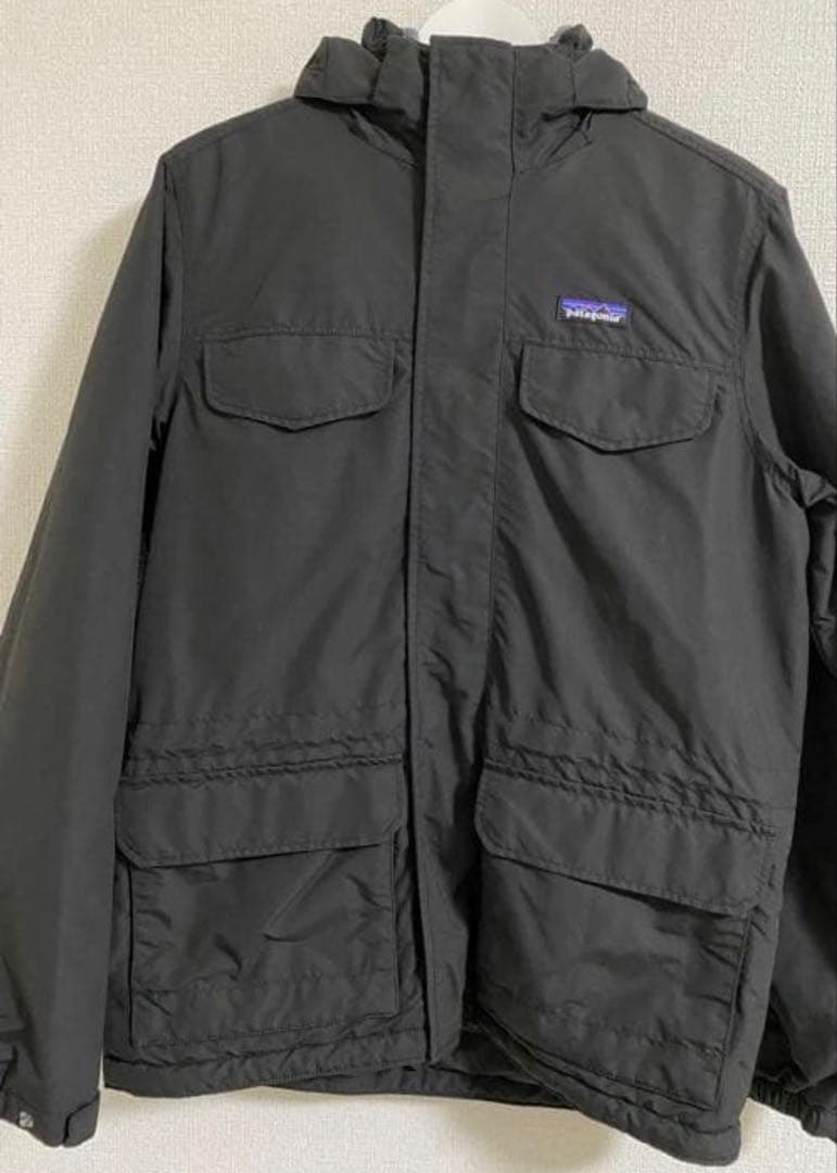 ブラック マウンテンパーカー フリース内側