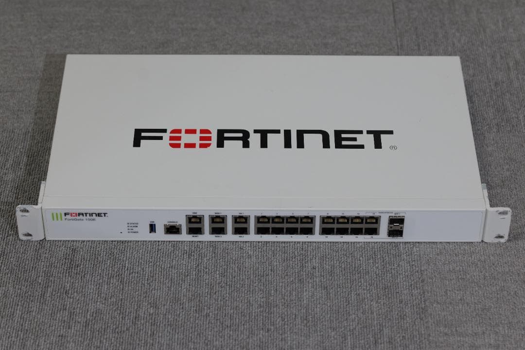 ルーター・ネットワーク機器 Fortinet FortiGate 100E