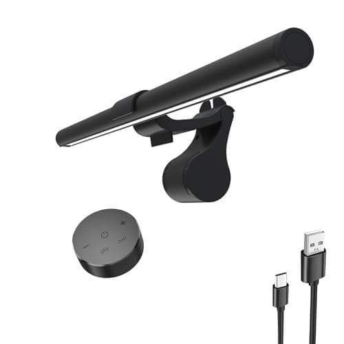 Iseebiz モニターライト リモコン付き バーライト デスクライト 41cm