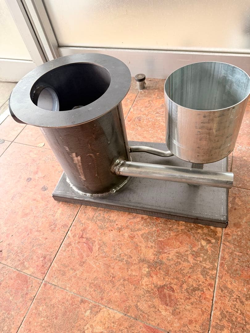 廃油ストーブ　耐熱塗装無し