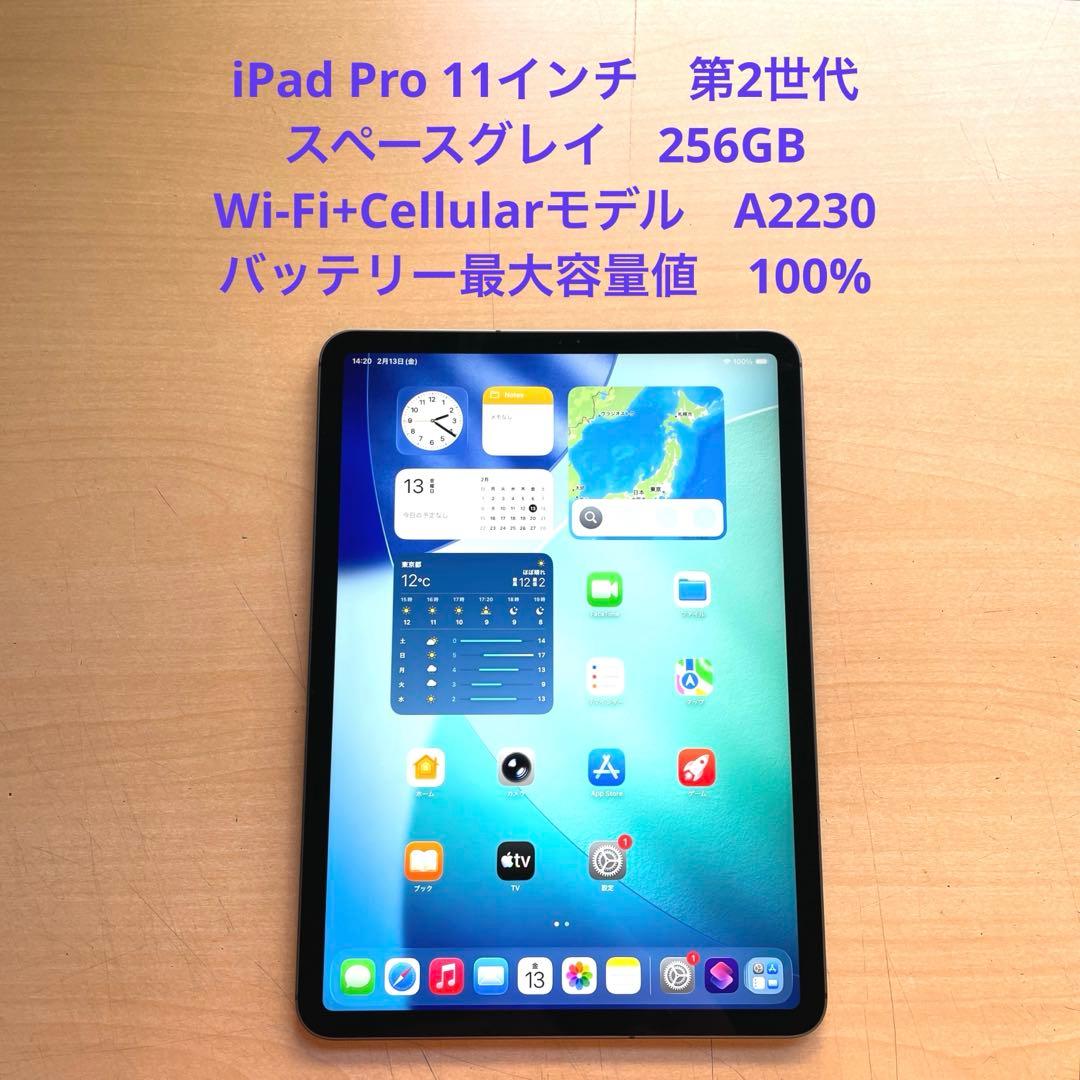 iPad Pro 11インチ　第2世代　シルバー　256GB A2230 超美品