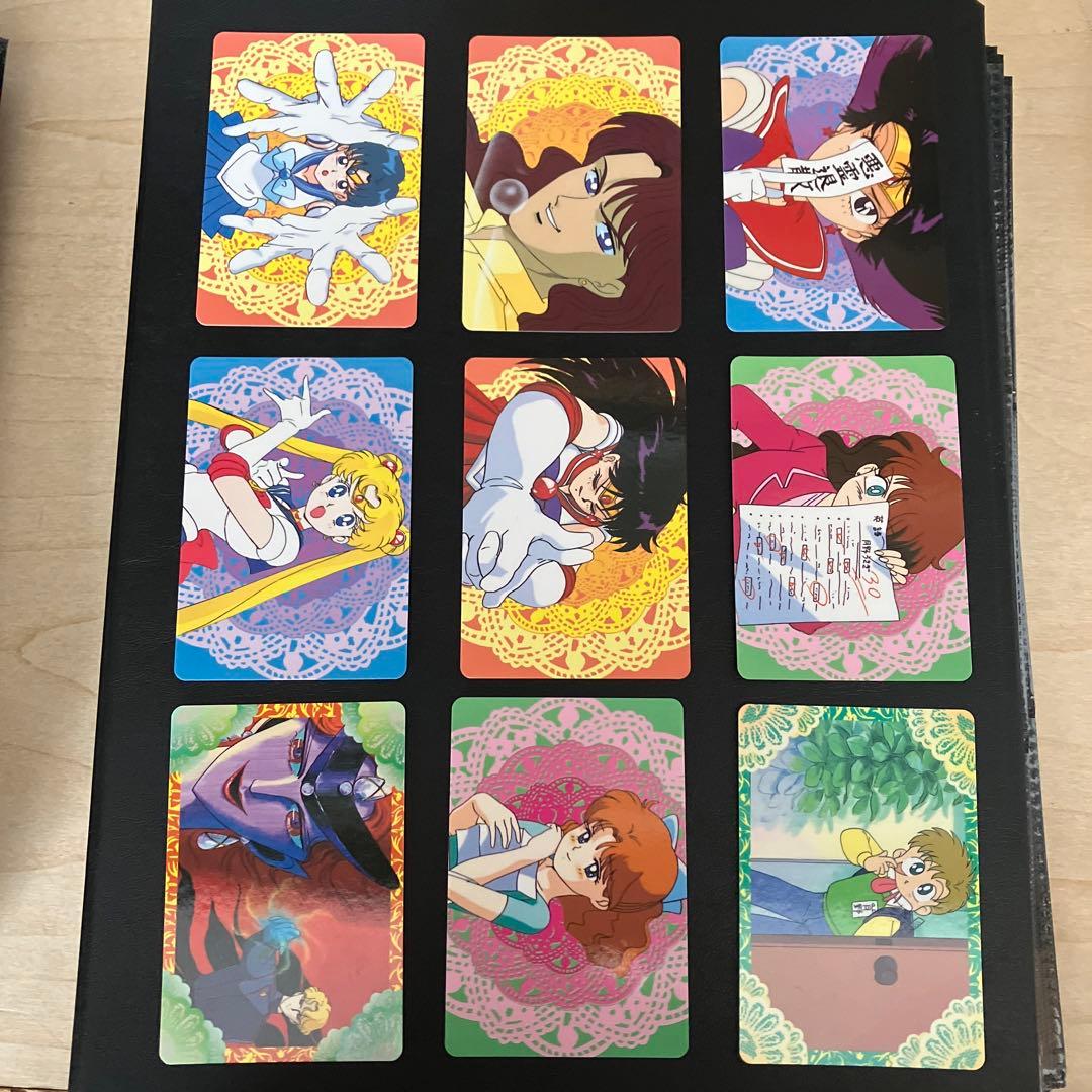 【レア美品】初代　セーラームーンカード　パンプレスト　18枚セット