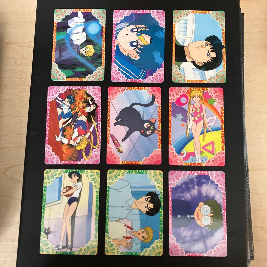 【レア美品】初代　セーラームーンカード　パンプレスト　18枚セット