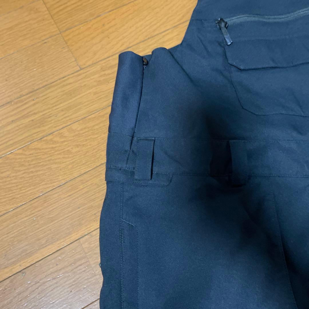 VOLCOM ブラック ビブパンツ オーバーオール