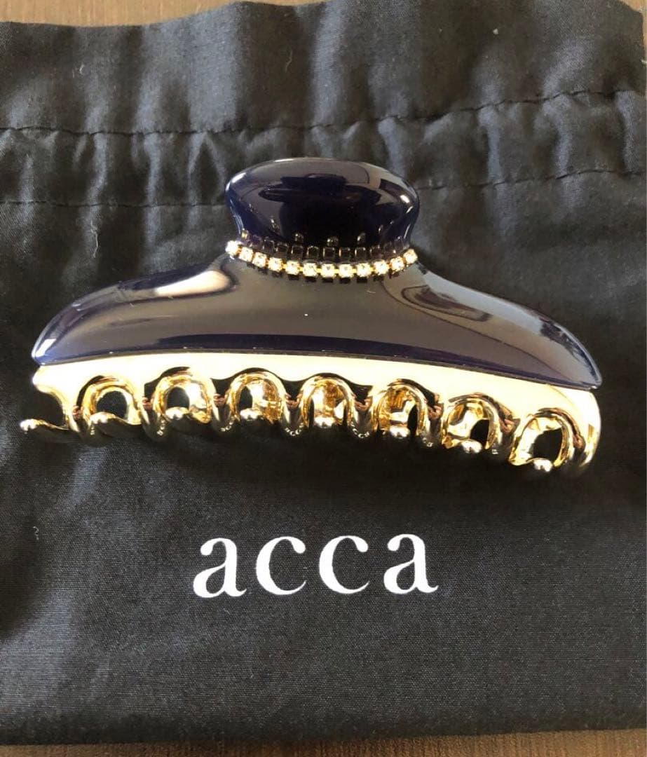 ♦︎acc♦︎ネイビー ヘアクリップ♦︎ラージ