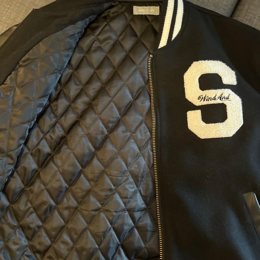 h*様 WIND AND SEA 3周年 バーシティジャケット　キムタク　XL