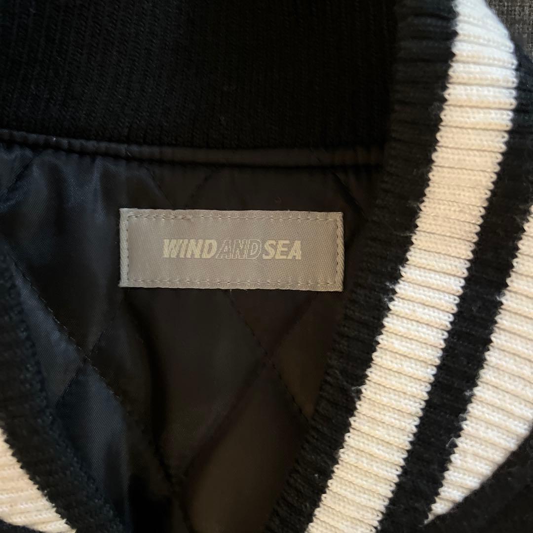 h*様 WIND AND SEA 3周年 バーシティジャケット　キムタク　XL