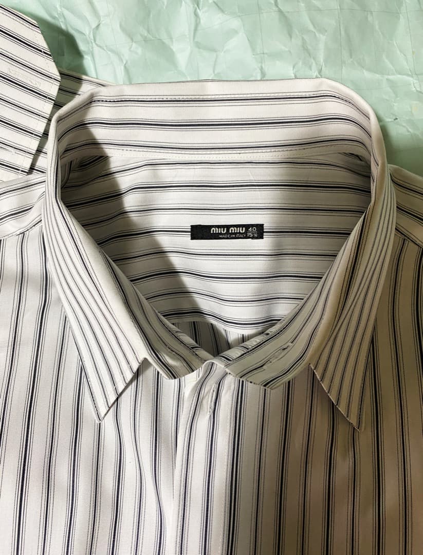 miu miu ミュウミュウ シャツPrada archive アーカイブY2K