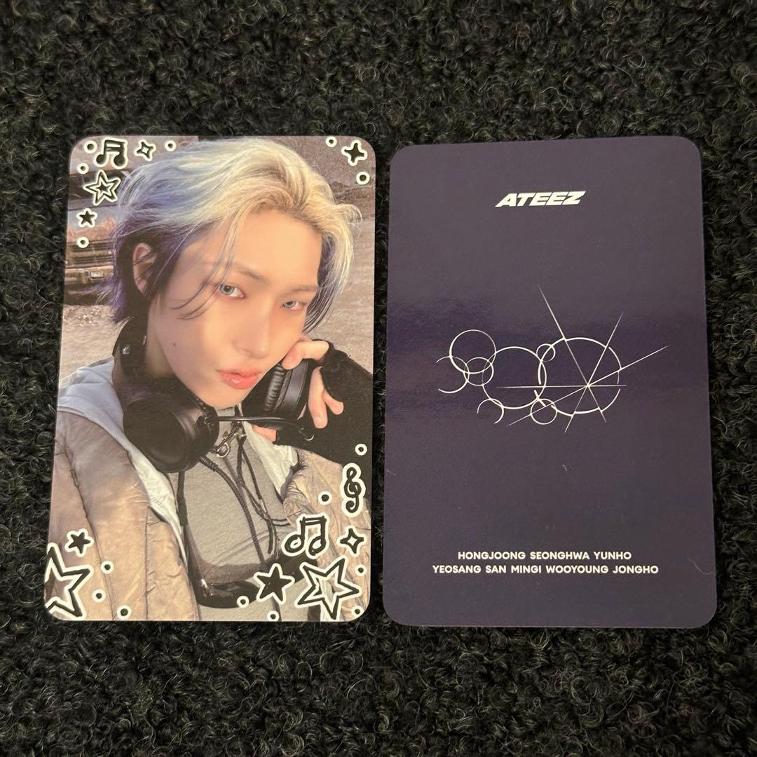 ATEEZ アチズ ミンギ Adrenaline サノク トレカ