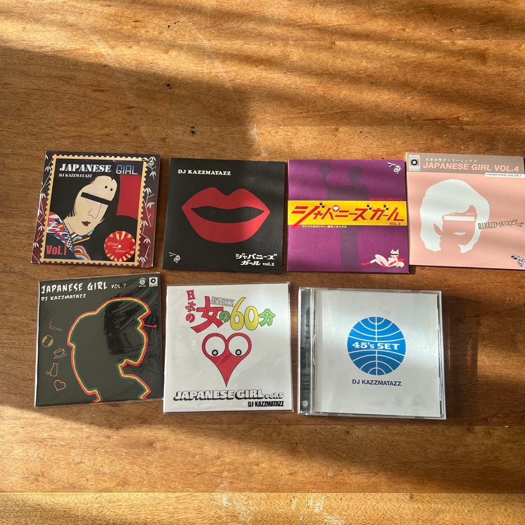 わ*び様 JAPANESE GIRLシリーズ 6枚 45'sSET1枚　合計7枚