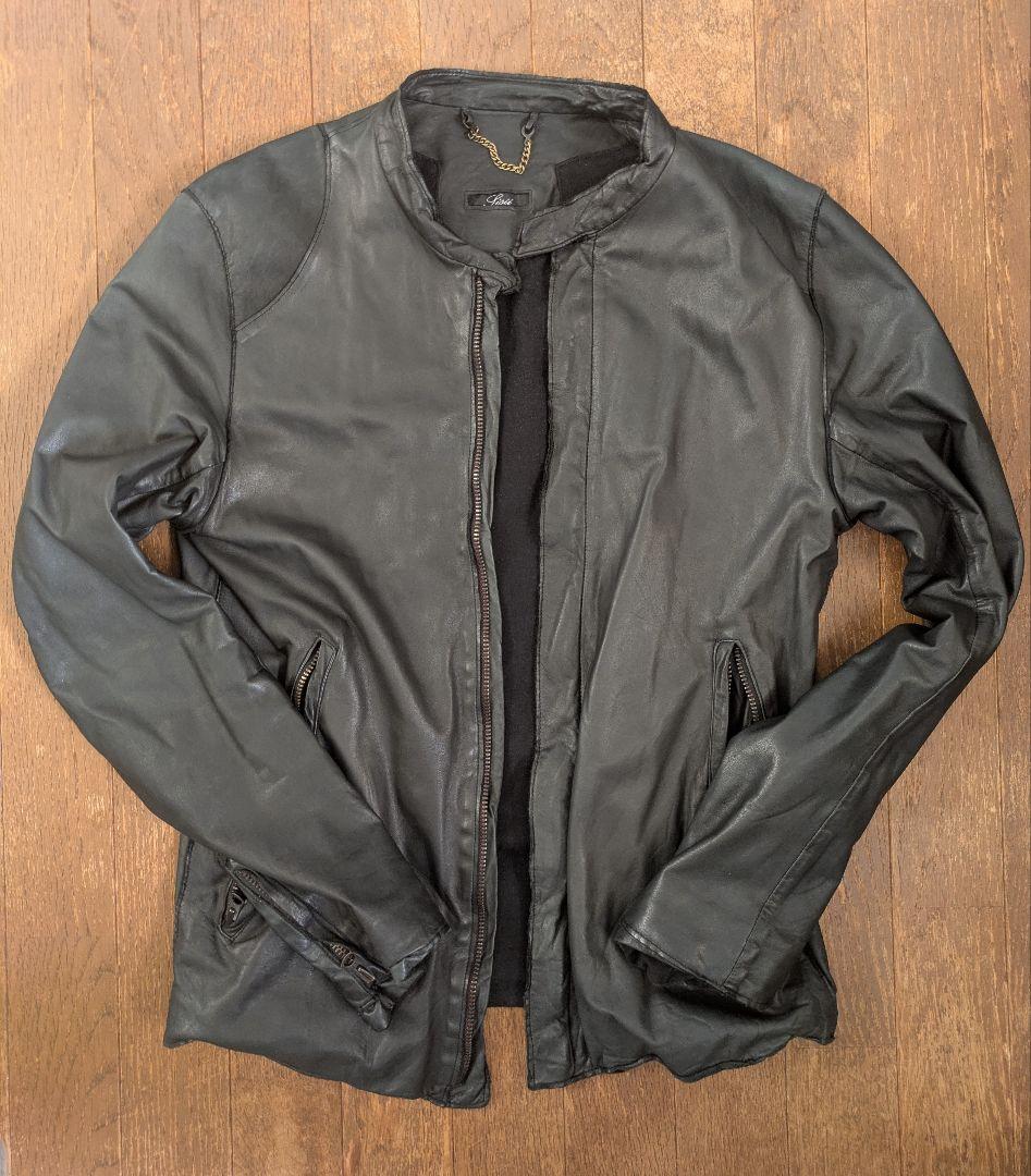 sisii シシ 牛革 レザー ライダース シングルライダース