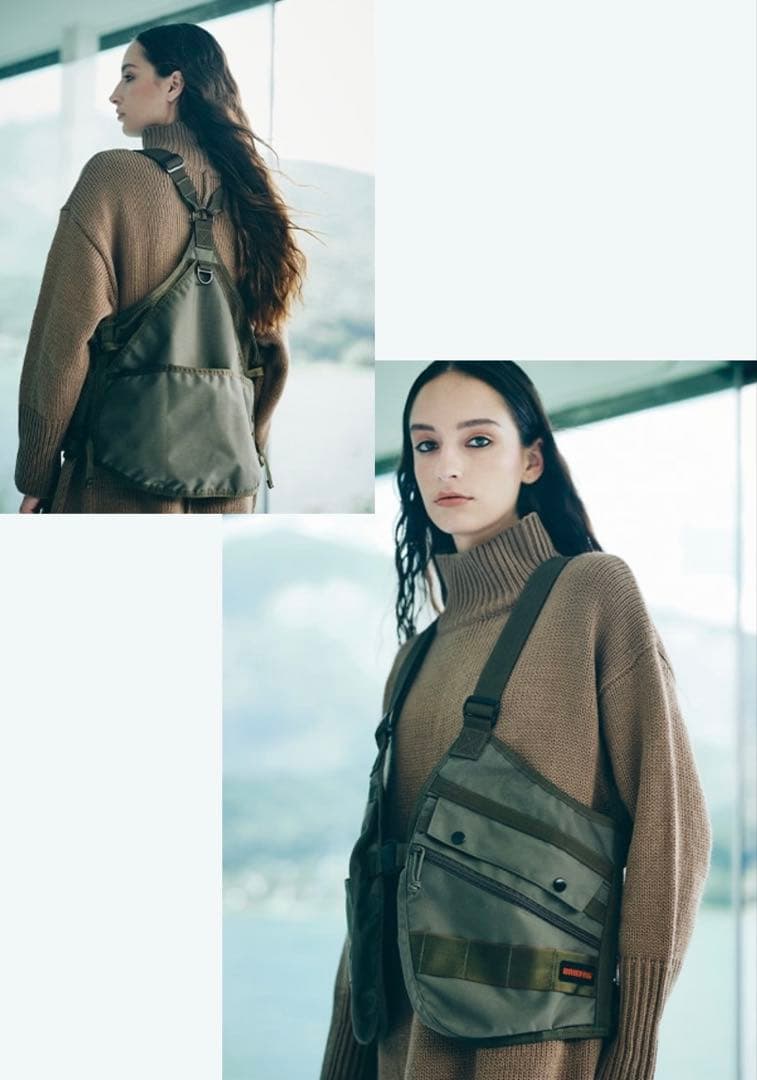 新品ブリーフィングツールベスト 定価31900円セージグリーン最終価格