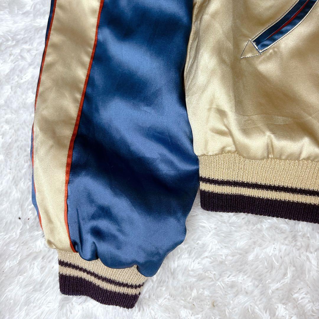 ✨極美品✨テーラー東洋 M18333 奥尻島 黒虎 紺虎 スカジャン スーベニア