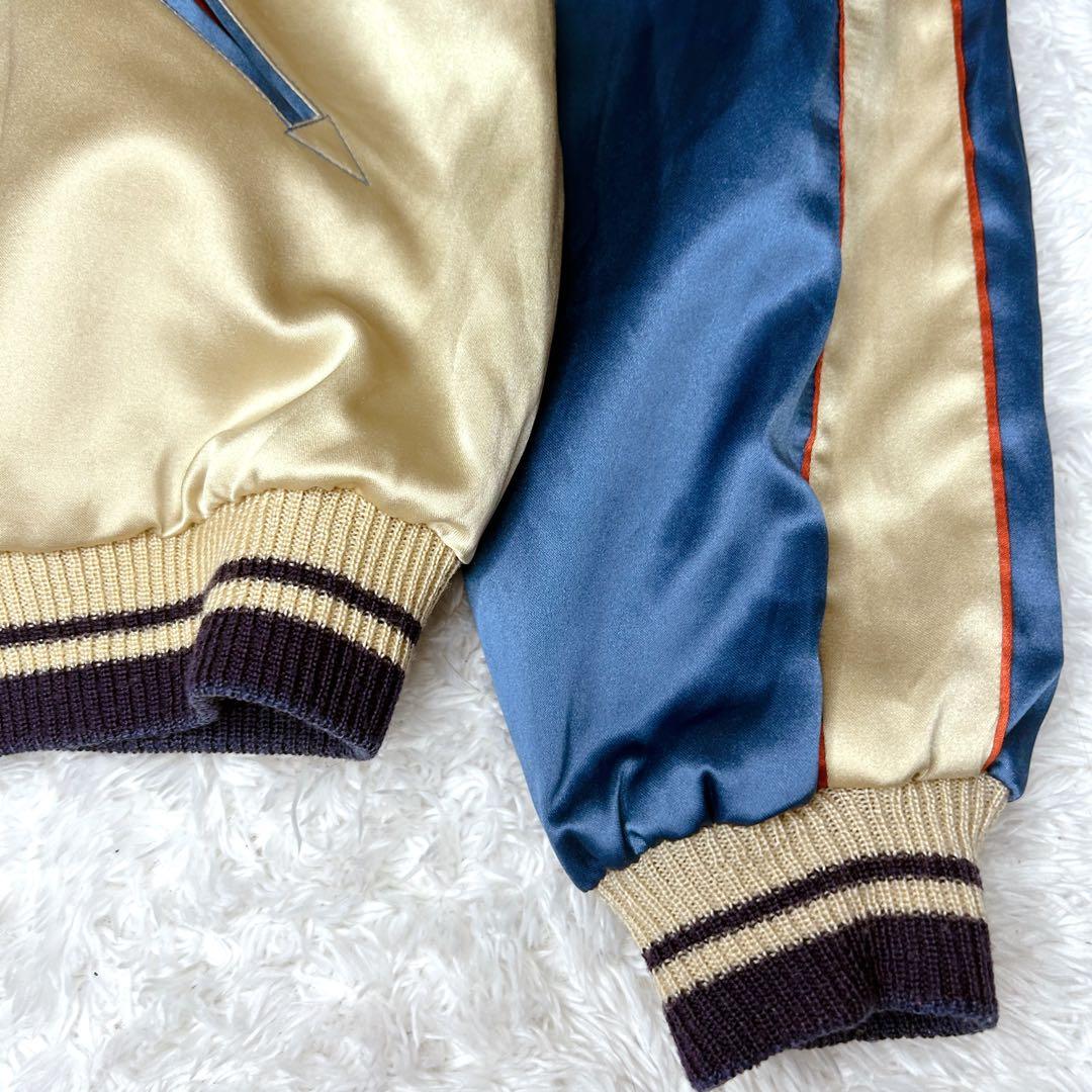 ✨極美品✨テーラー東洋 M18333 奥尻島 黒虎 紺虎 スカジャン スーベニア