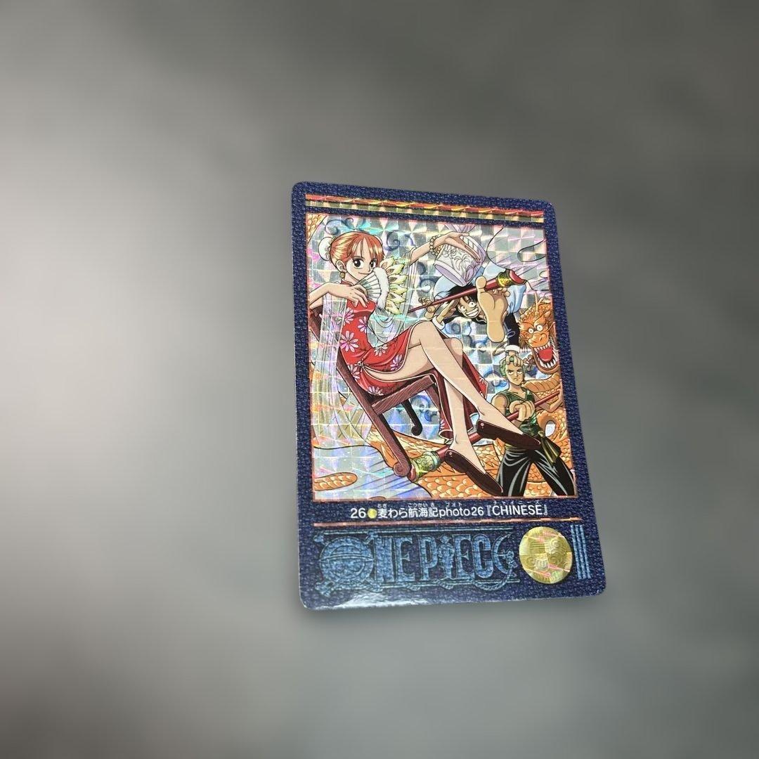ワンピース　カード　ビジュアルアドベンチャー　ナミ　26 チャイニーズ