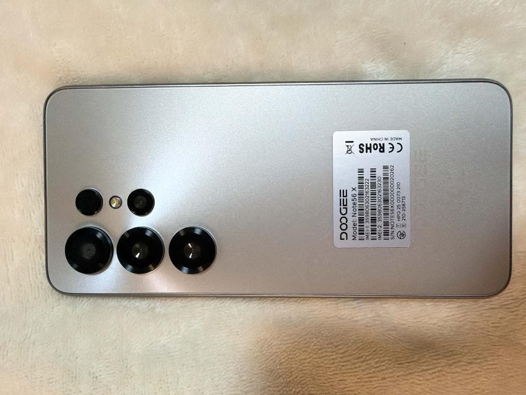 【ほぼ新品】DOOGEE Note 56 SIMフリー Android 16