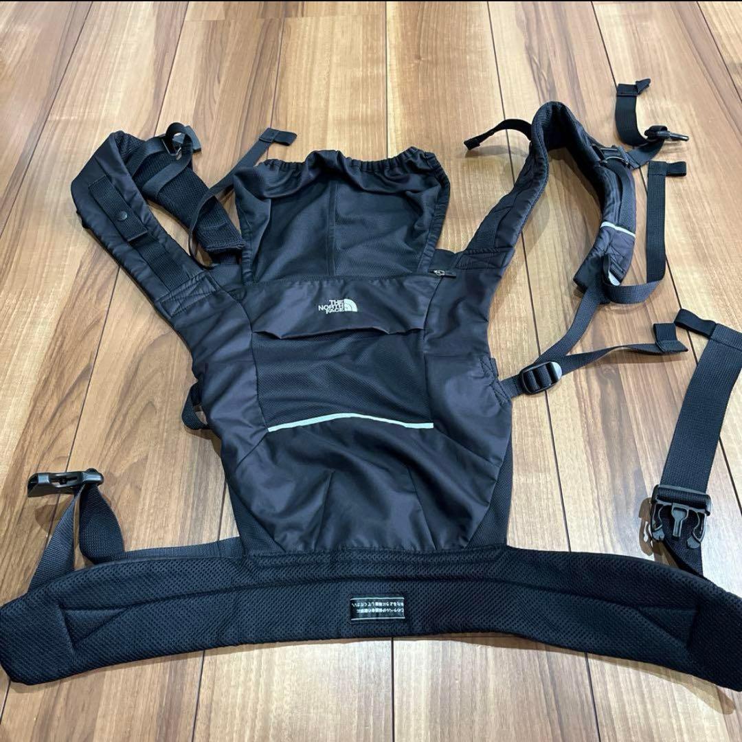 ザノースフェイス抱っこ紐 ブラック 保存袋付き