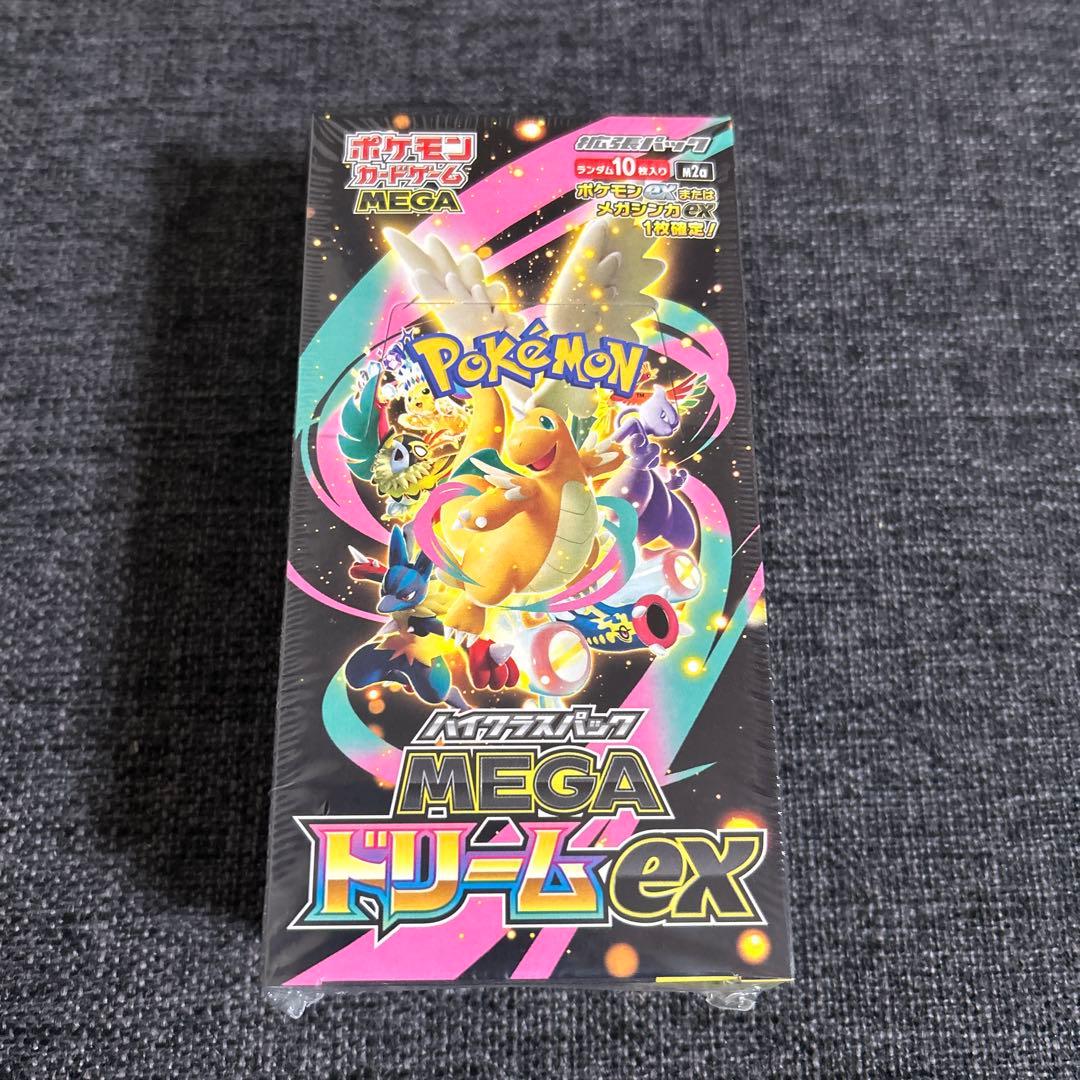 シュリンク付き ポケモンカード MEGA ドリーム ex　1BOX