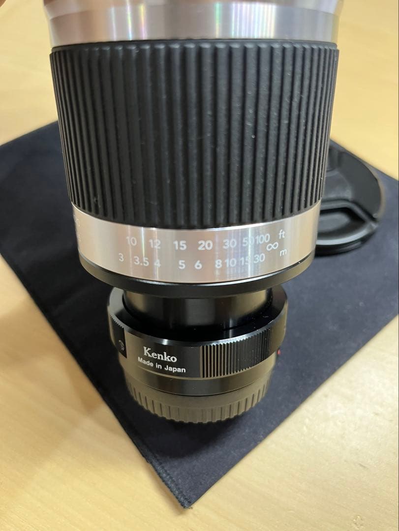 Kenko Tokina ミラーレンズ・400㎜・F8 ・単焦点・フジXマウント